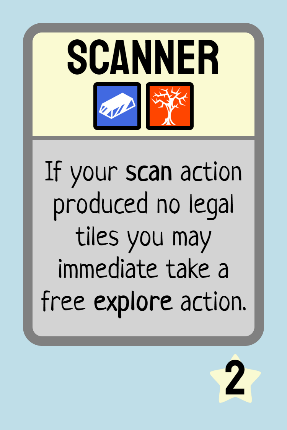 scanner habitat card