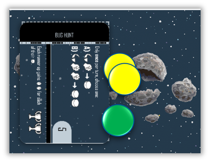 sector with mission and markers